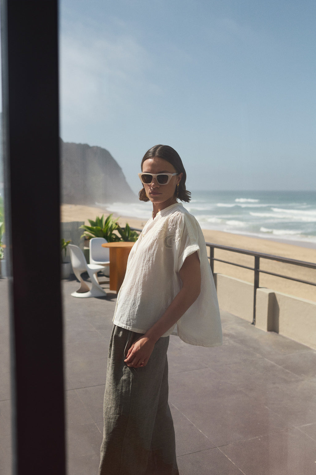 By Bar ally blouse | off white