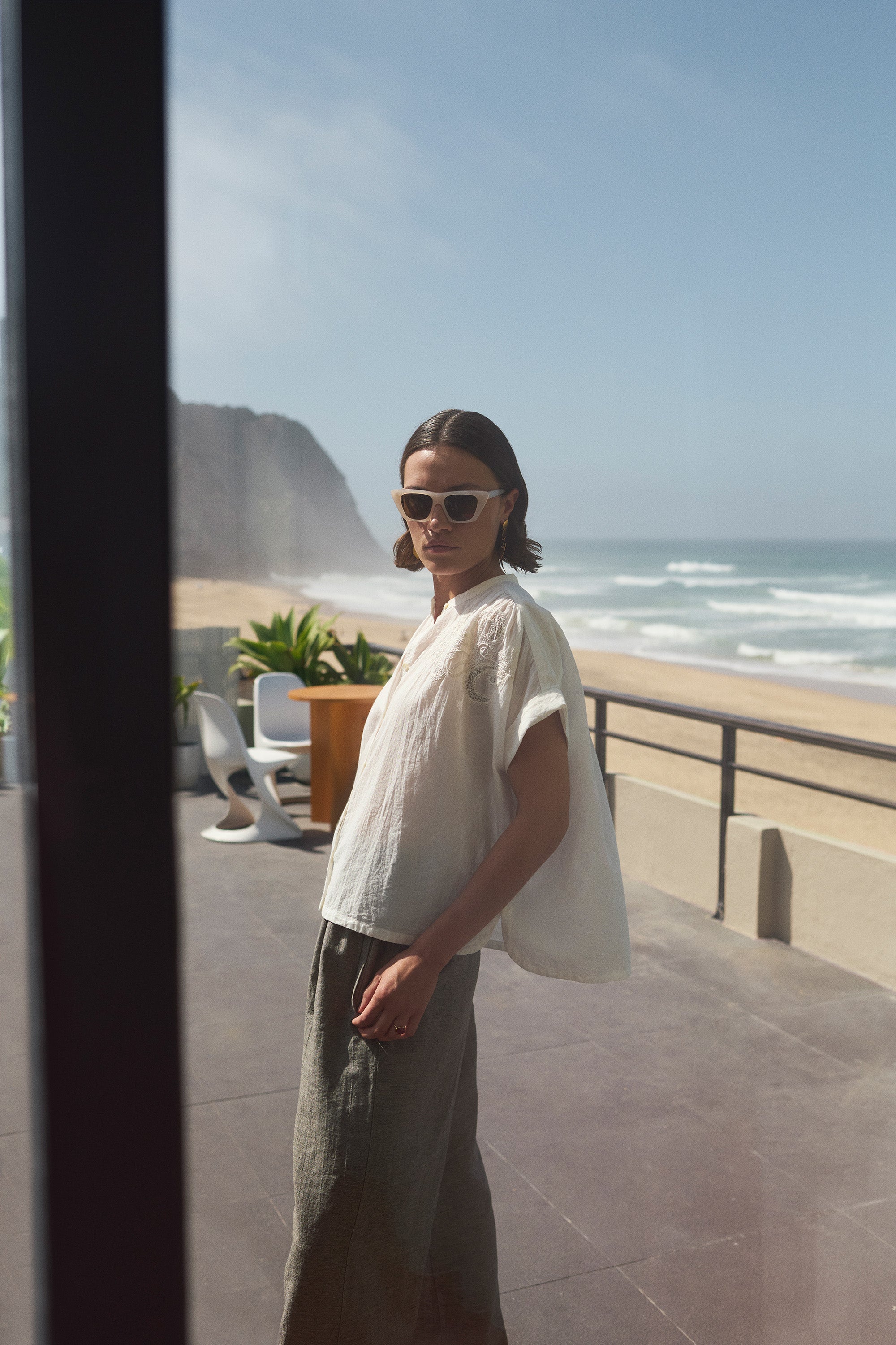 By Bar ally blouse | off white