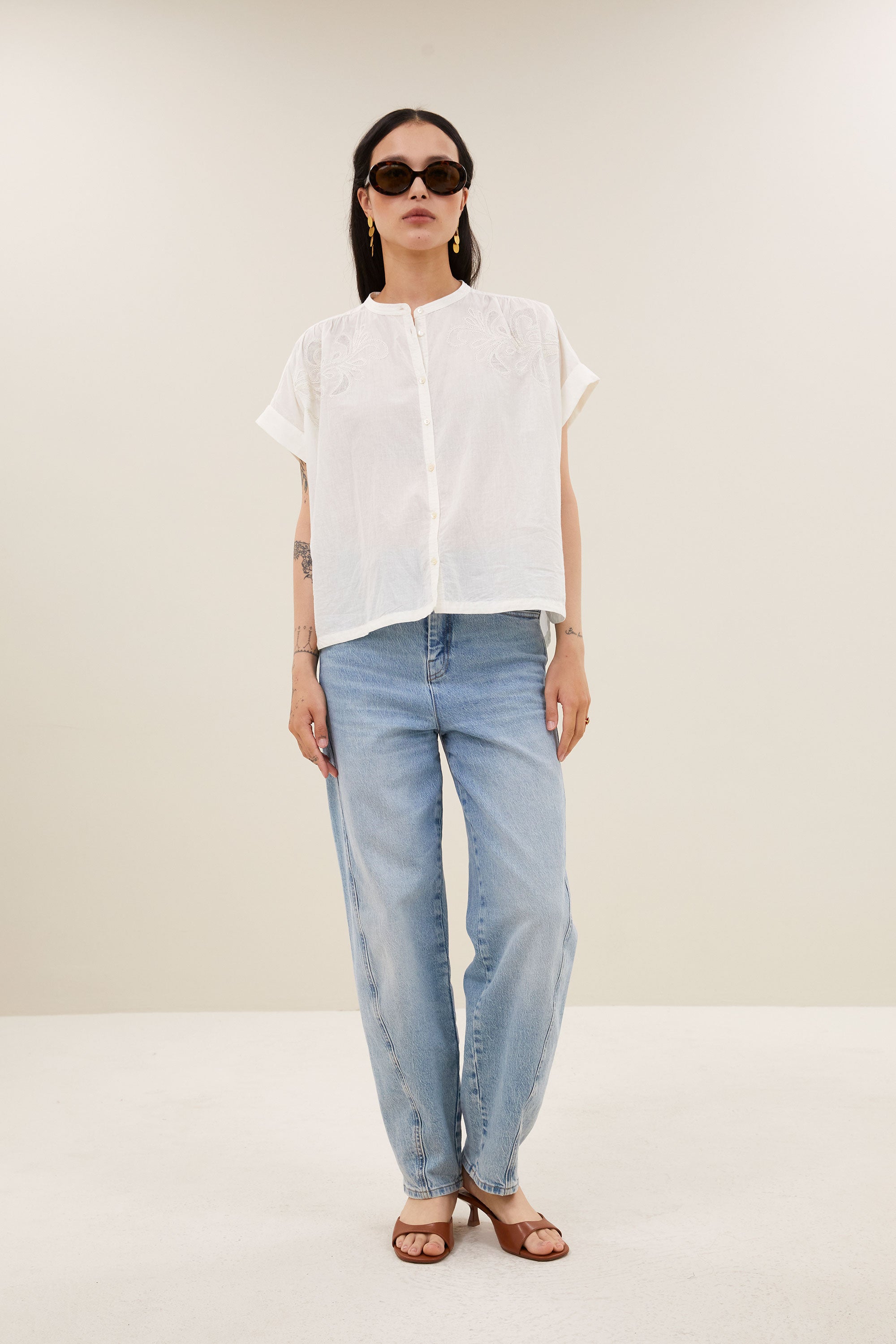 By Bar ally blouse | off white