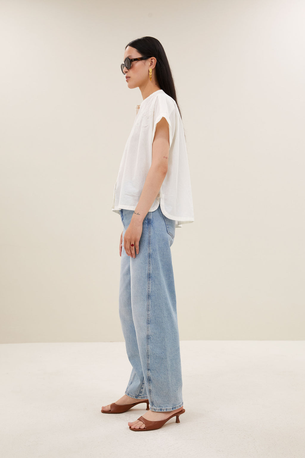 By Bar ally blouse | off white