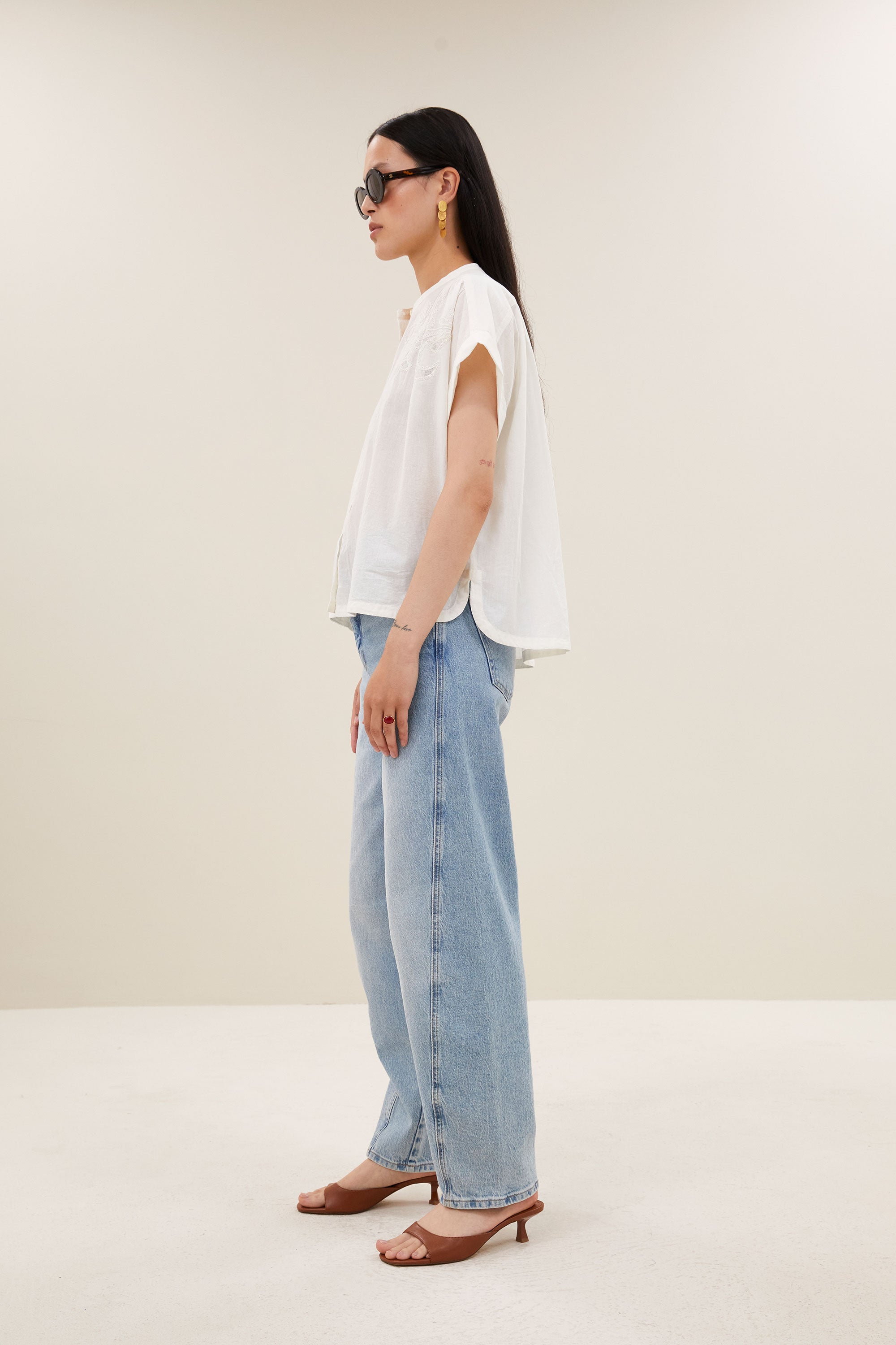 By Bar ally blouse | off white
