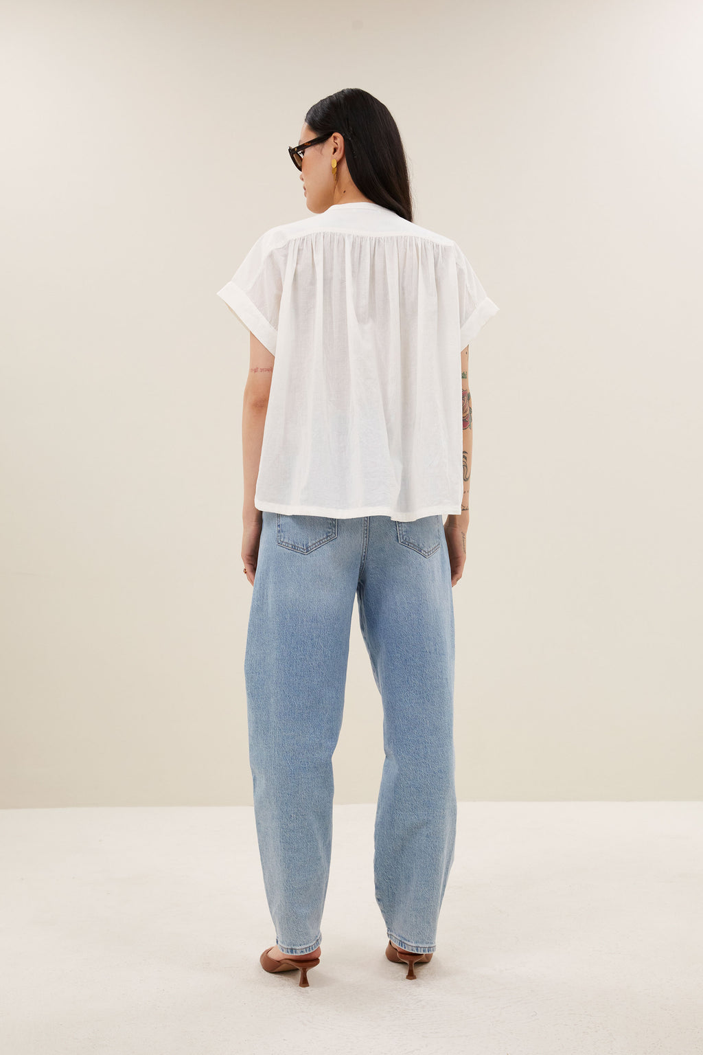 By Bar ally blouse | off white