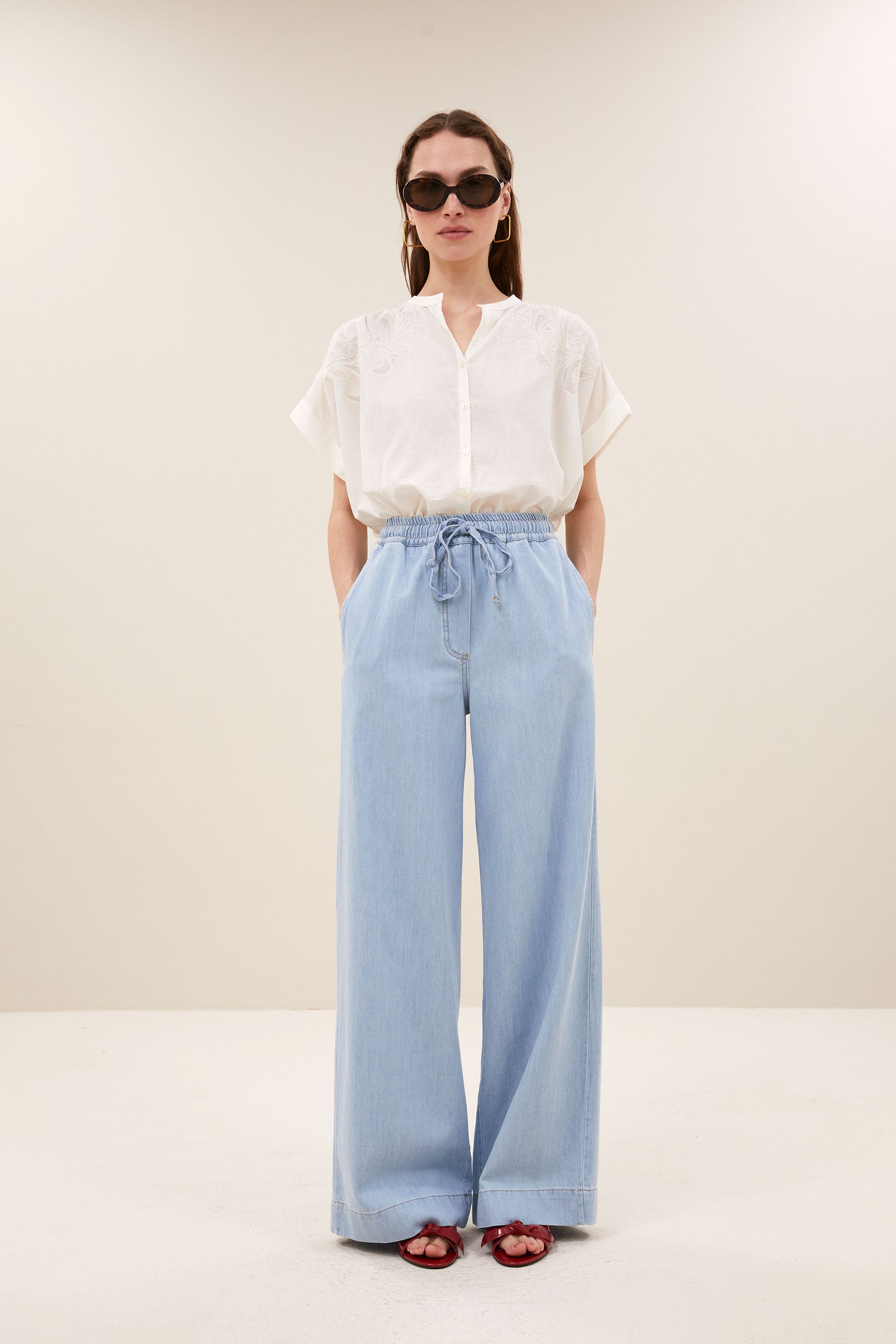 By Bar ally blouse | off white