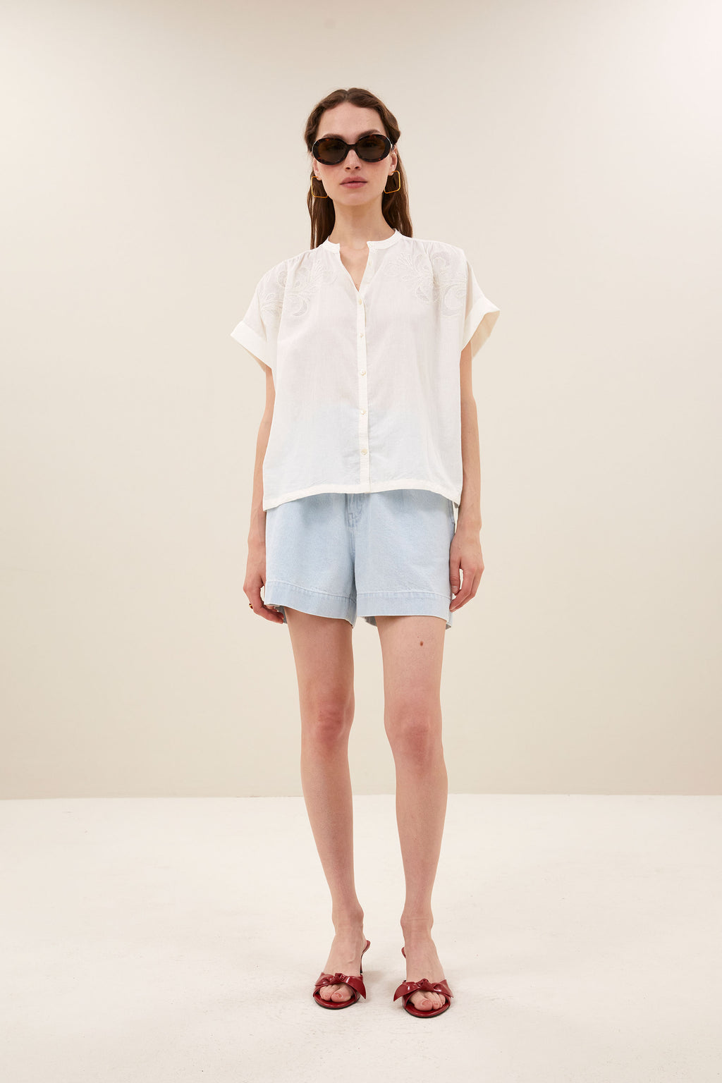 By Bar ally blouse | off white