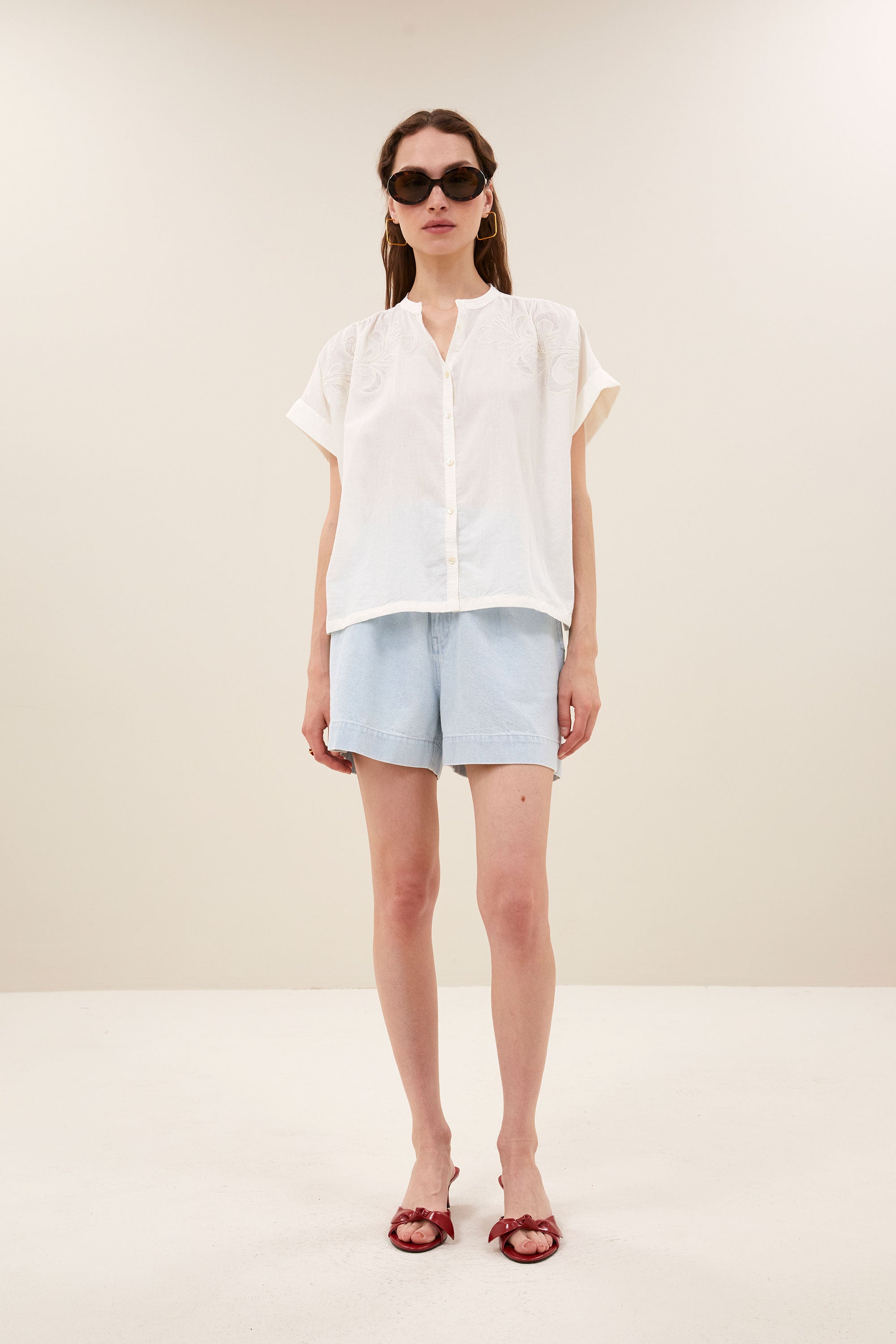 By Bar ally blouse | off white