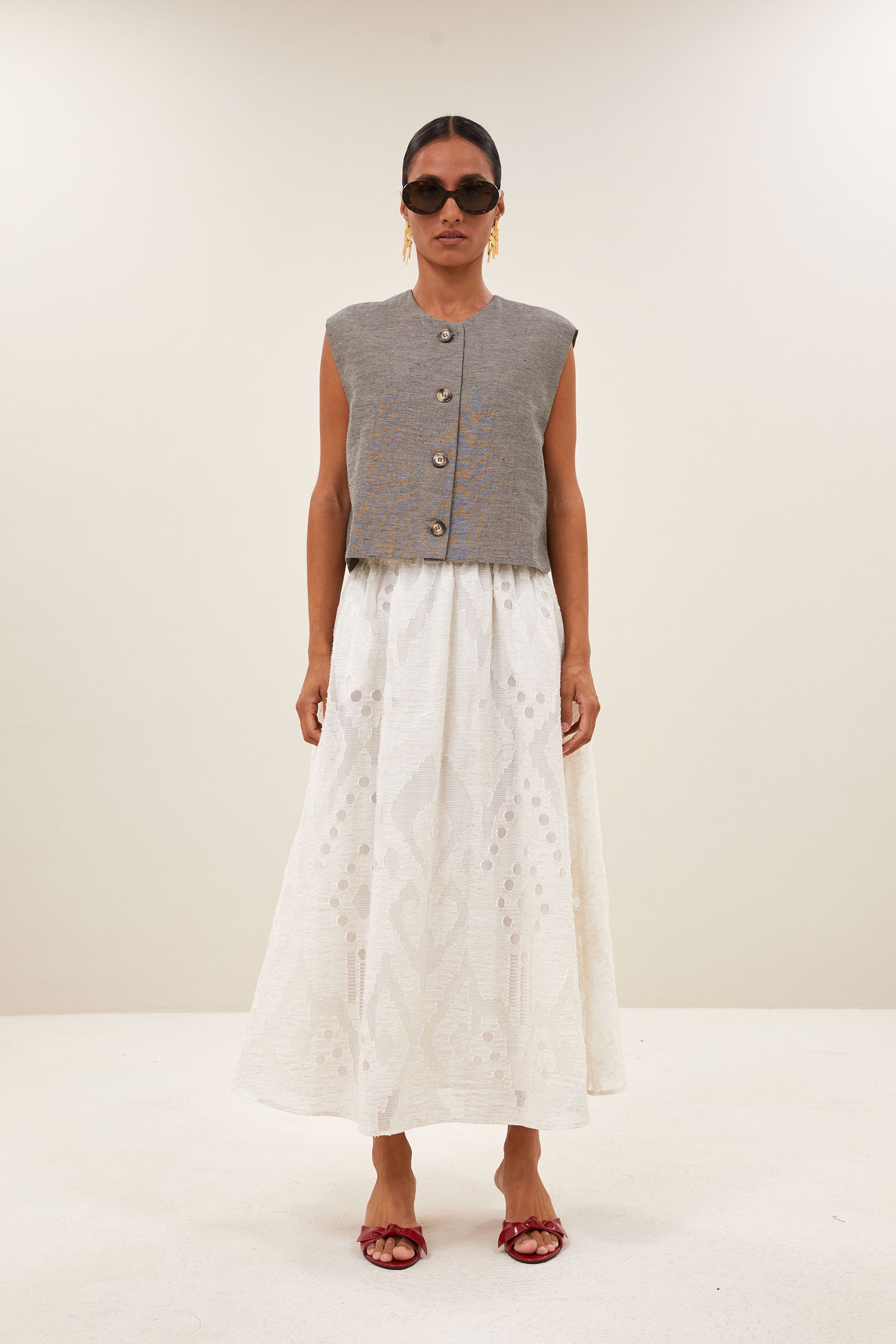By Bar juta mist skirt cream