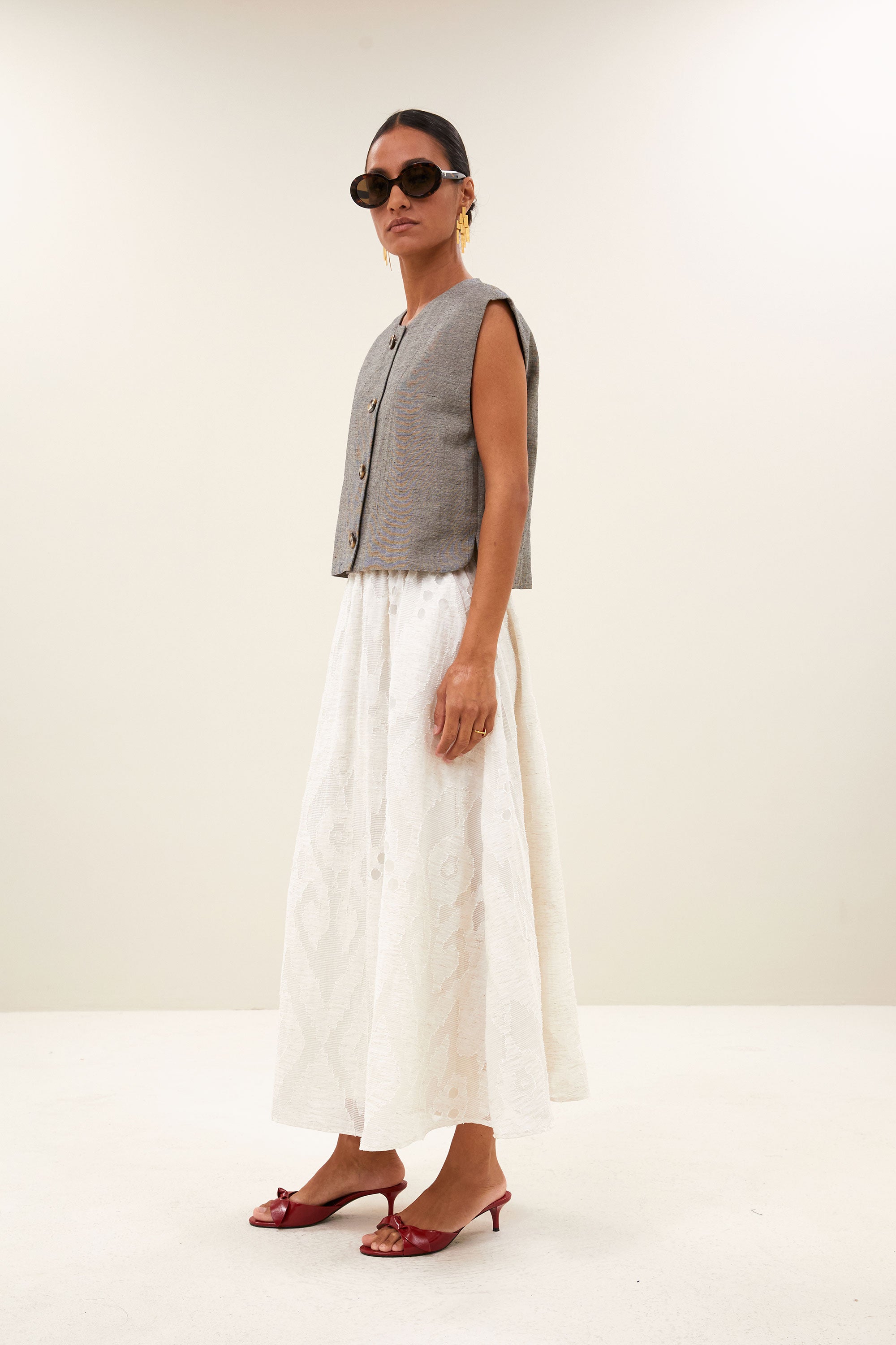 By Bar juta mist skirt cream