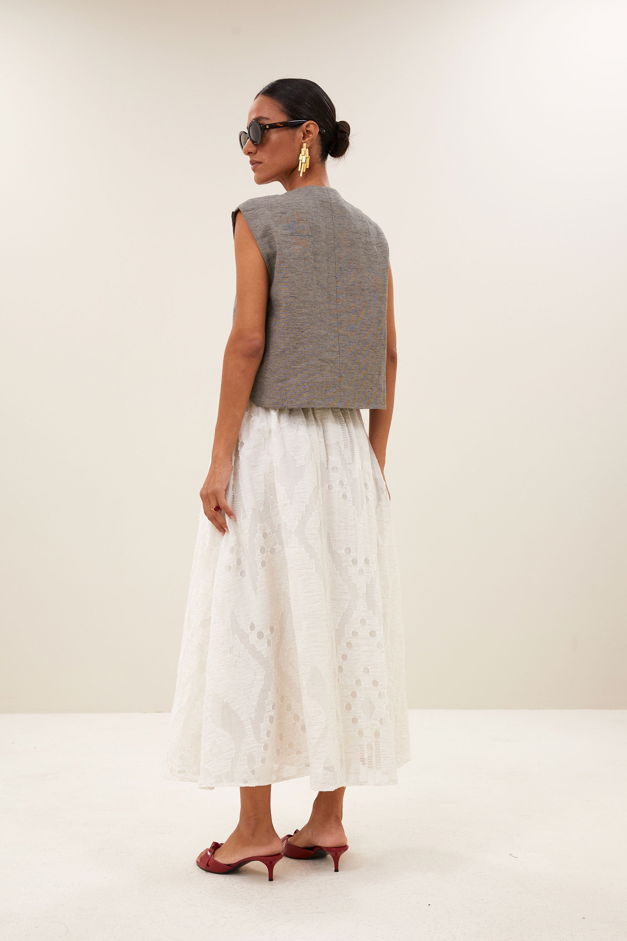 By Bar juta mist skirt cream