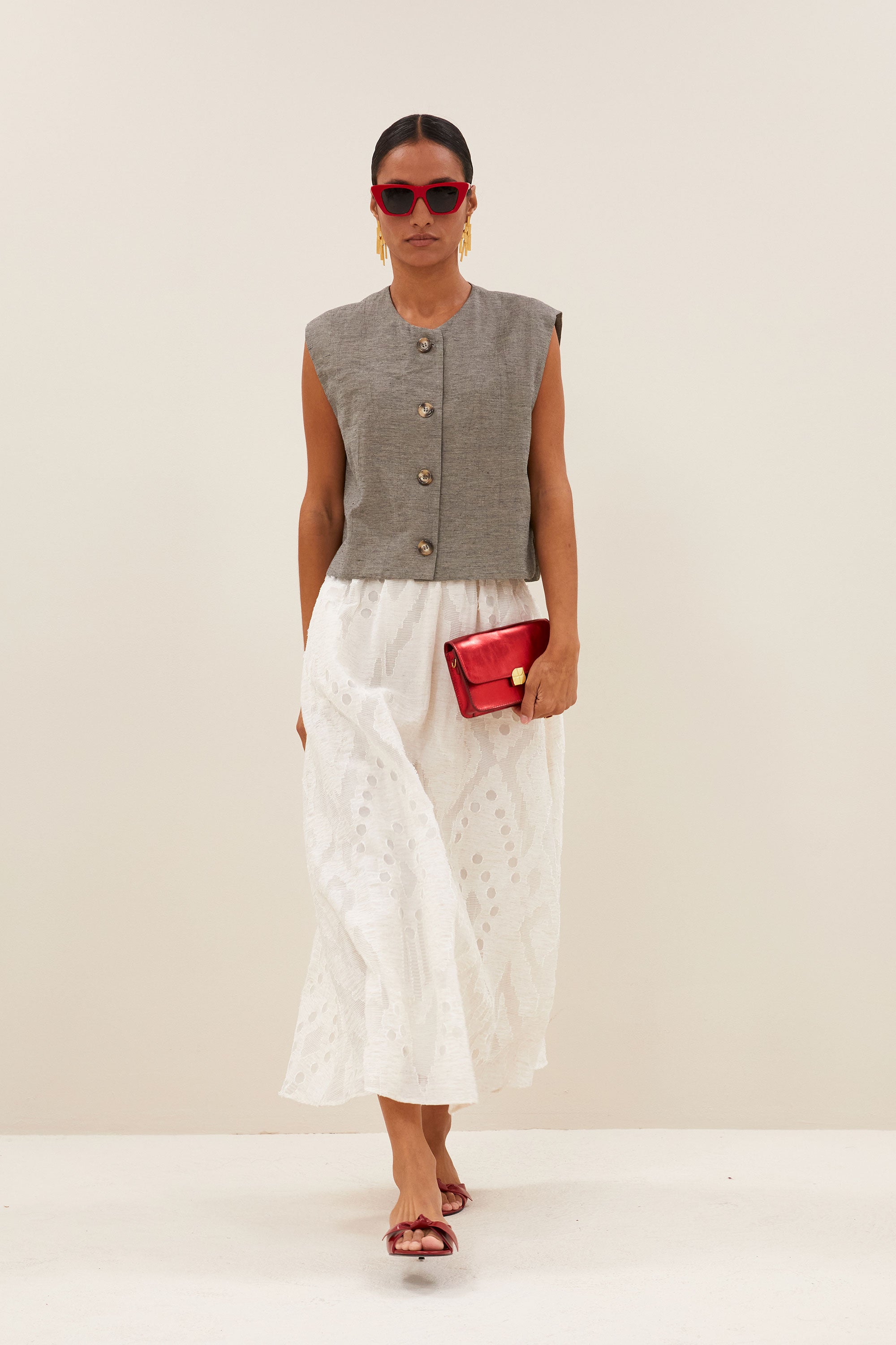 By Bar juta mist skirt cream
