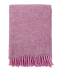 Klippan wollen plaid gotland pink
