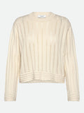 Rosemunde RWEmilie LS O-neck Pullover 048 turtledove