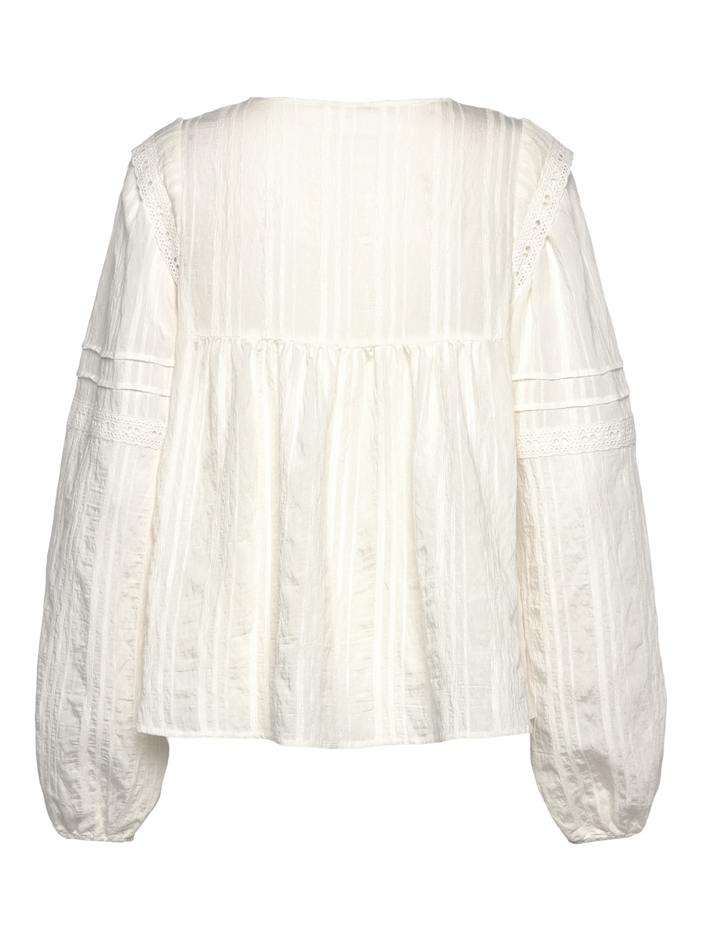 Rosemunde RWMary LS Blouse 957 cloud dancer