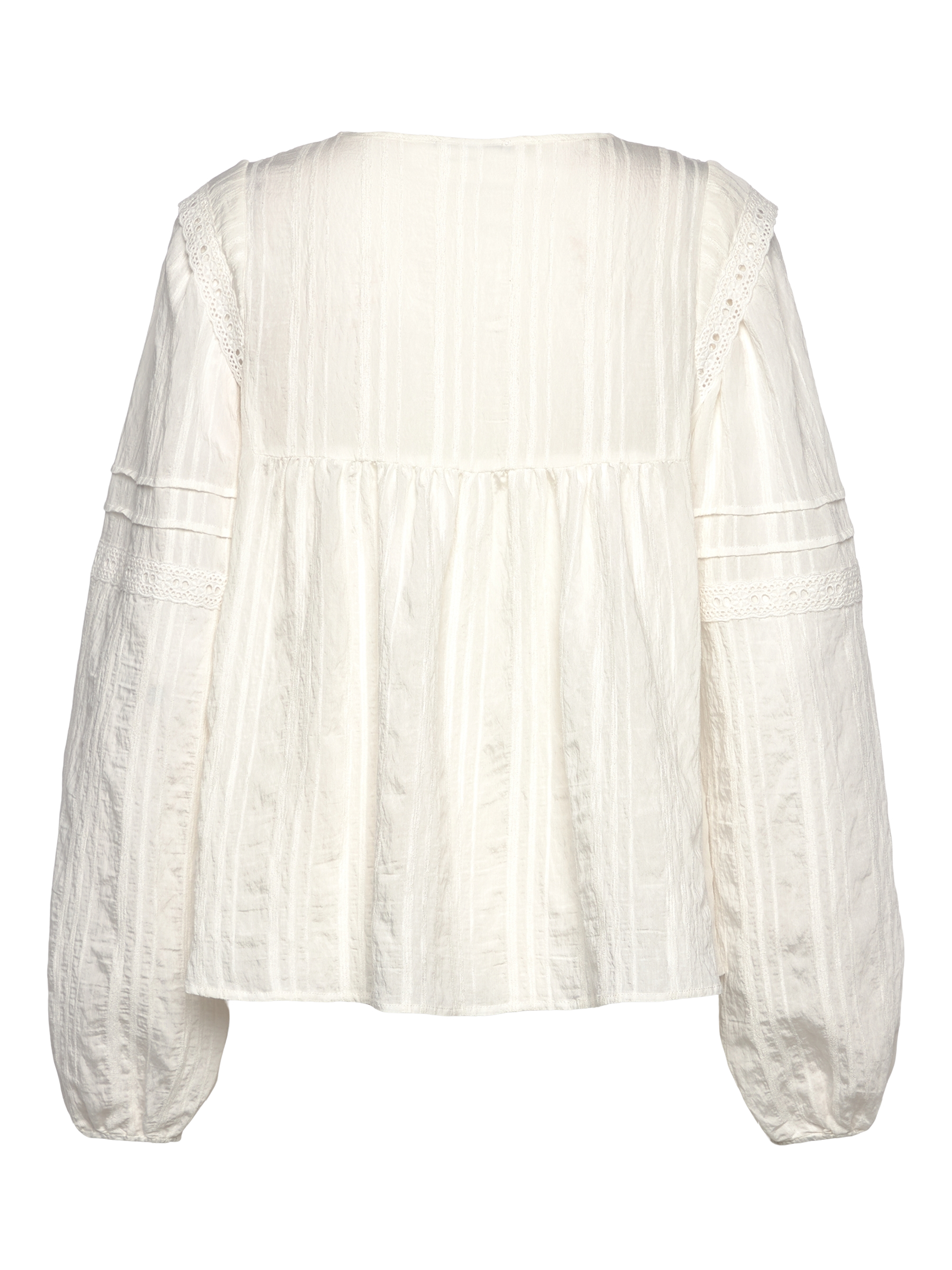 Rosemunde RWMary LS Blouse 957 cloud dancer
