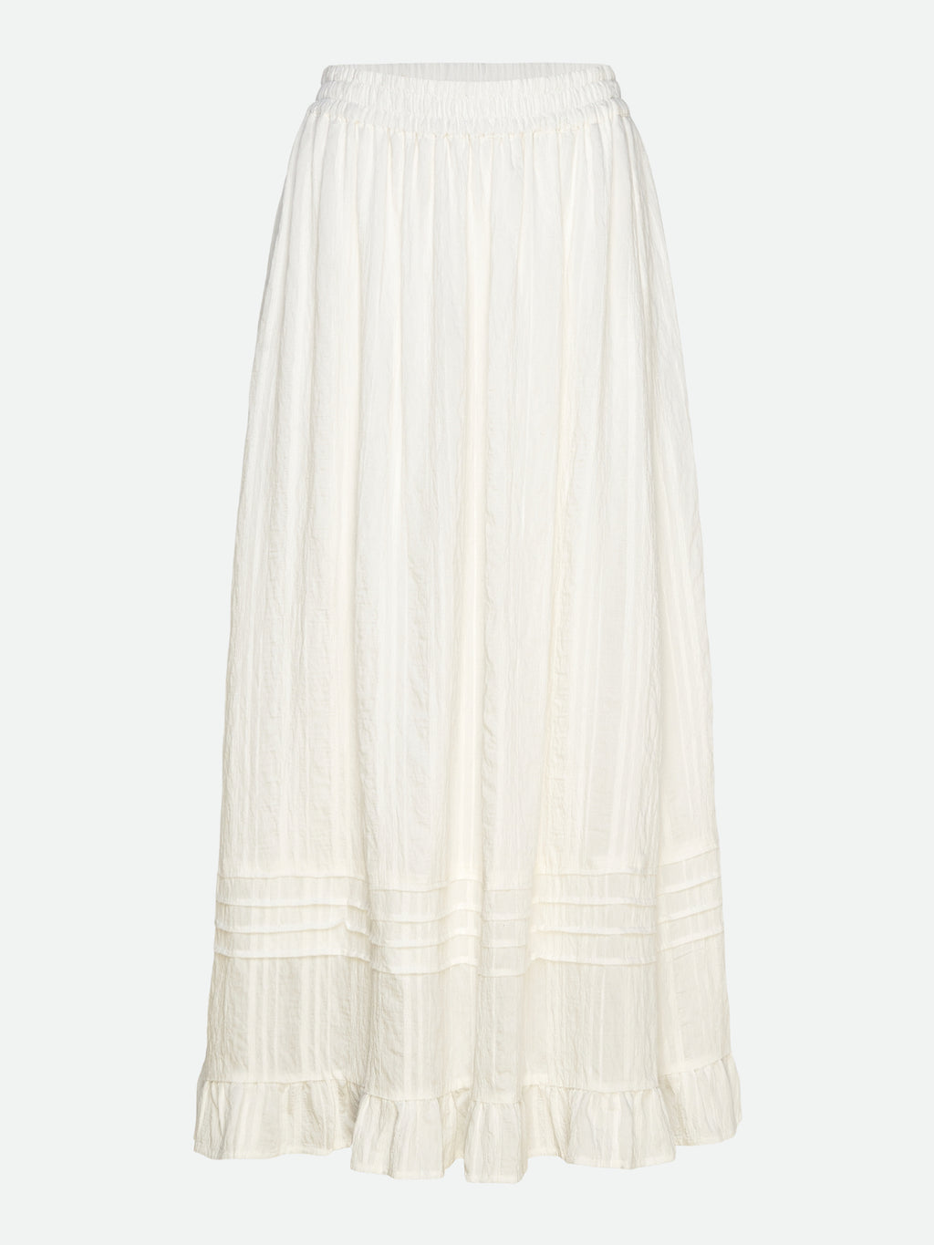 Rosemunde RWMary MW Maxi Skirt 957 cloud dancer