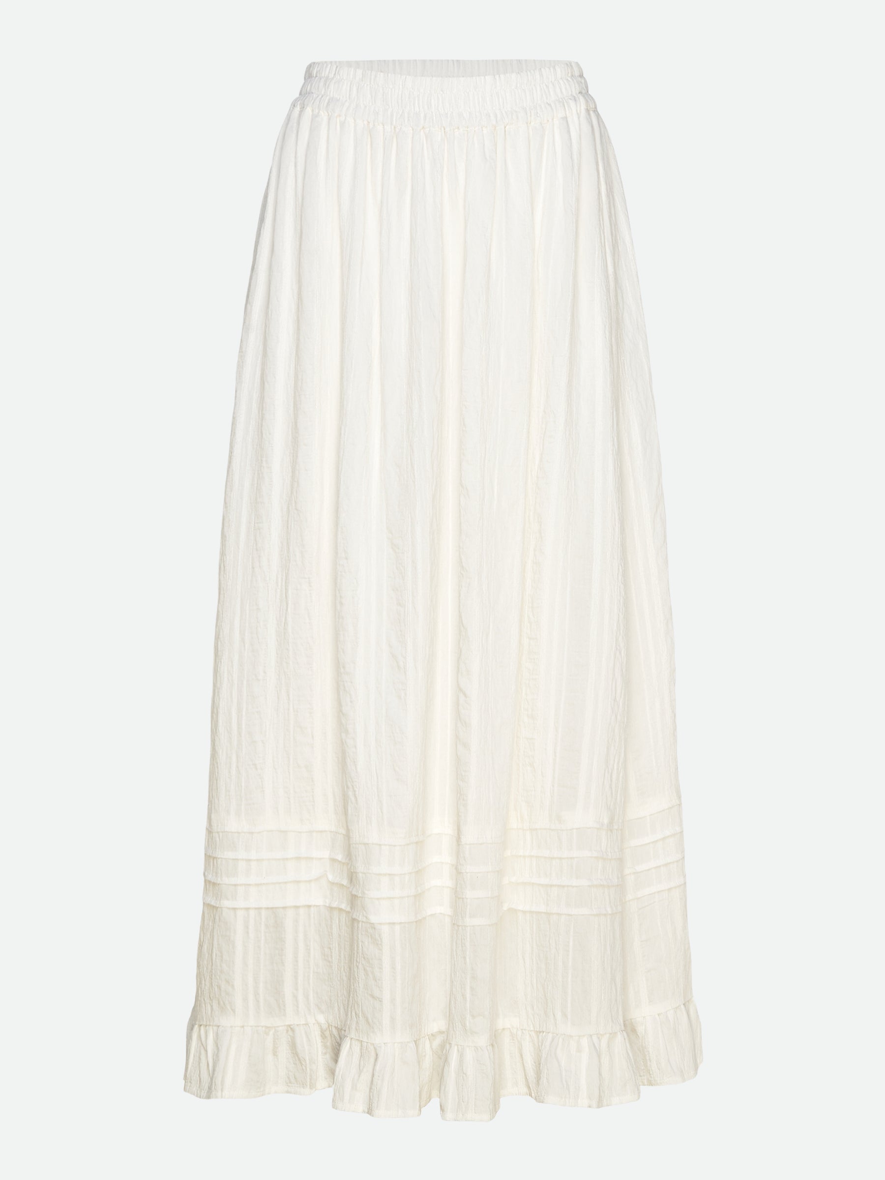 Rosemunde RWMary MW Maxi Skirt 957 cloud dancer