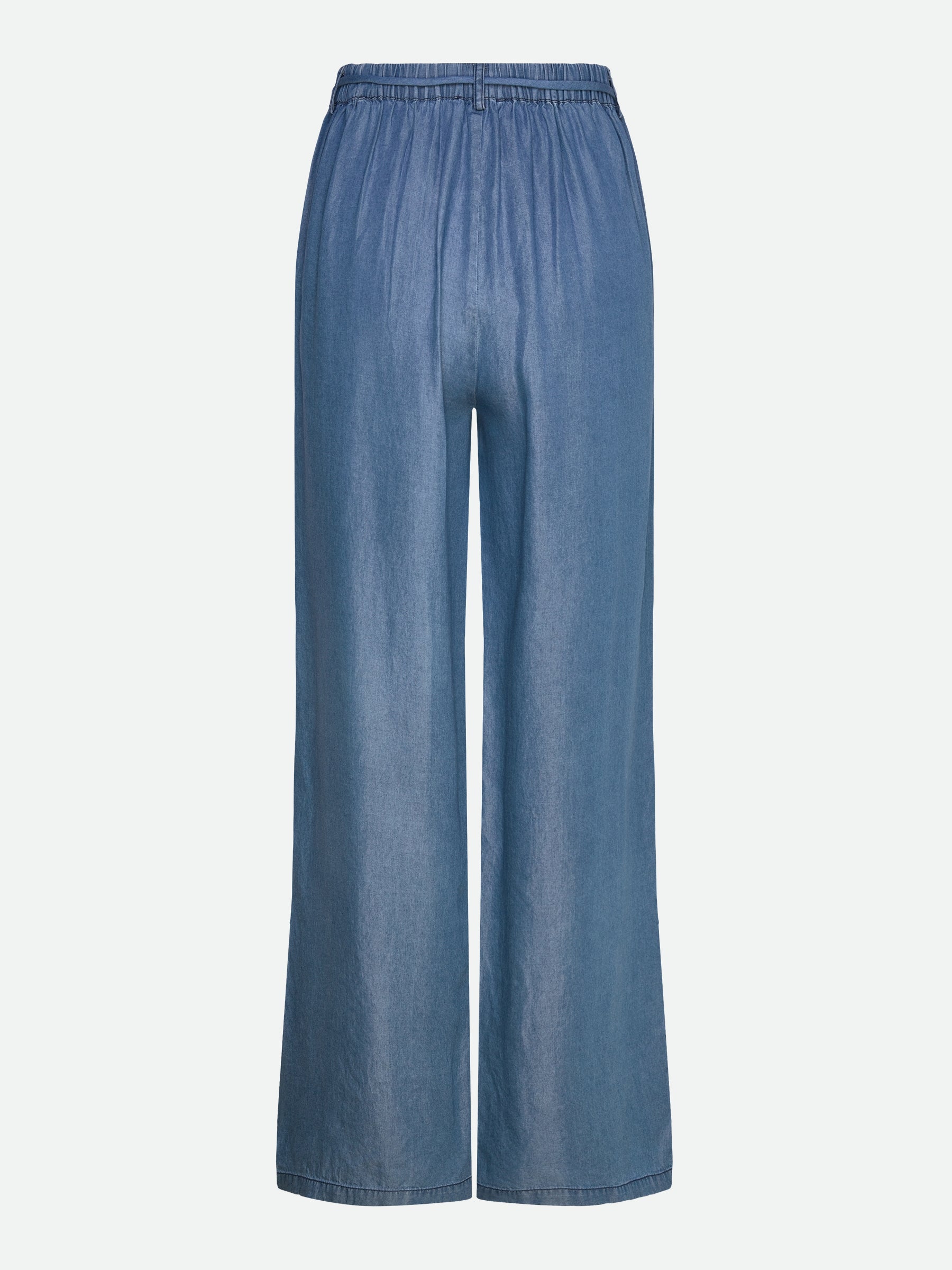 Rosemunde RWDallas MW Trousers 058 medium denim blue