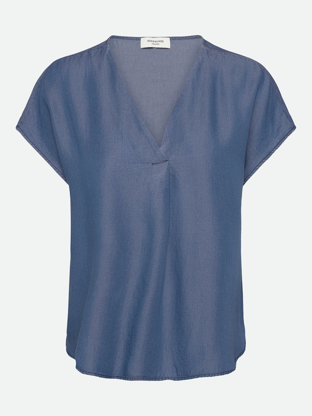 Rosemunde RWDallas SL Blouse 058 medium denim blue