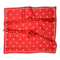 Sneaky Fox Paloma silk scarf Tomato