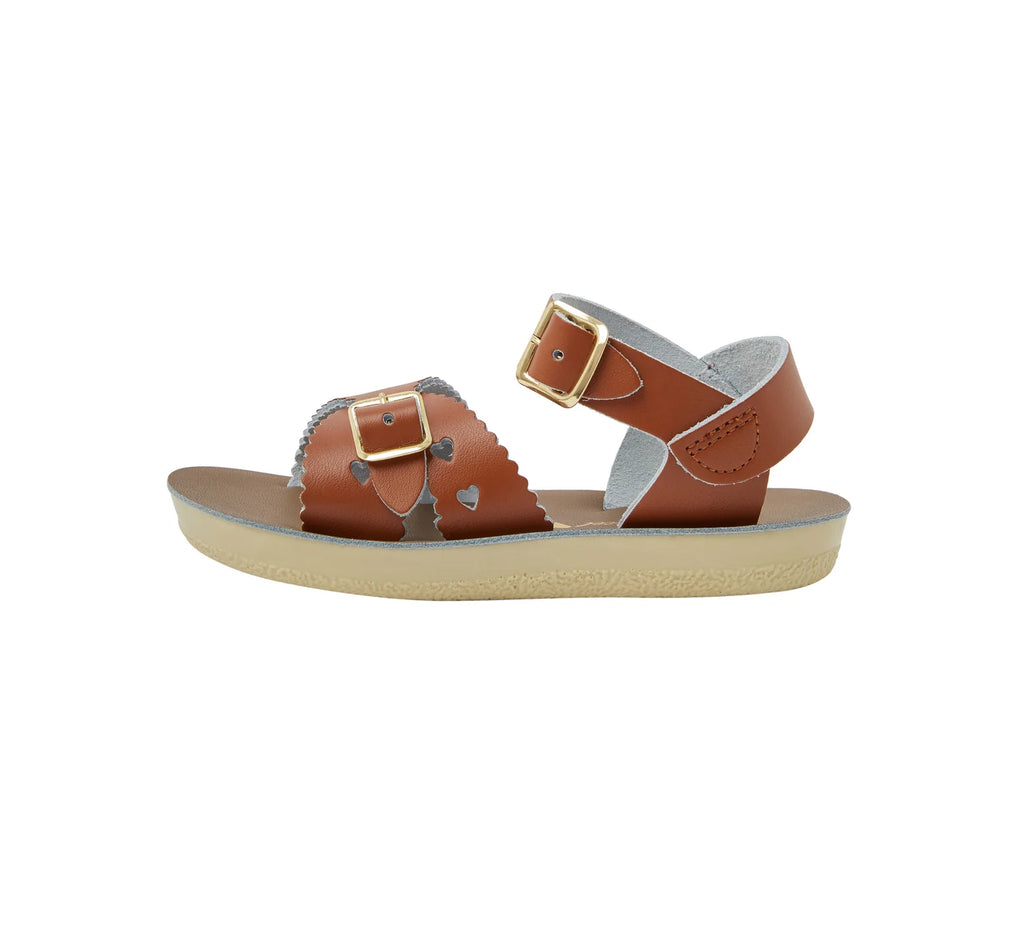 Salt Water Sandals Sweetheart Tan Kids Sandal