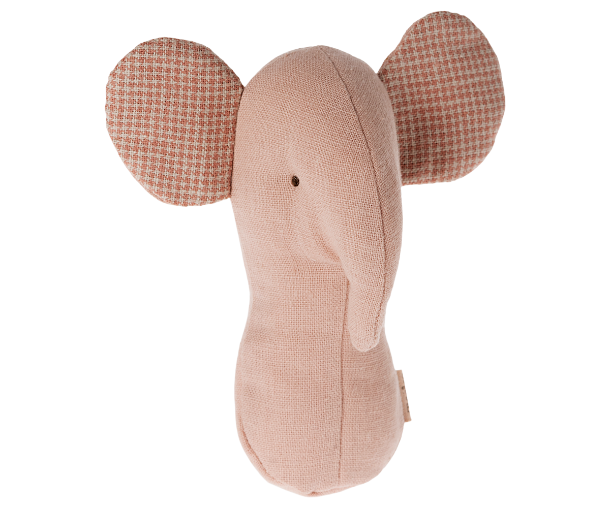 Maileg Lullaby friends, Elephant rattle - Rose