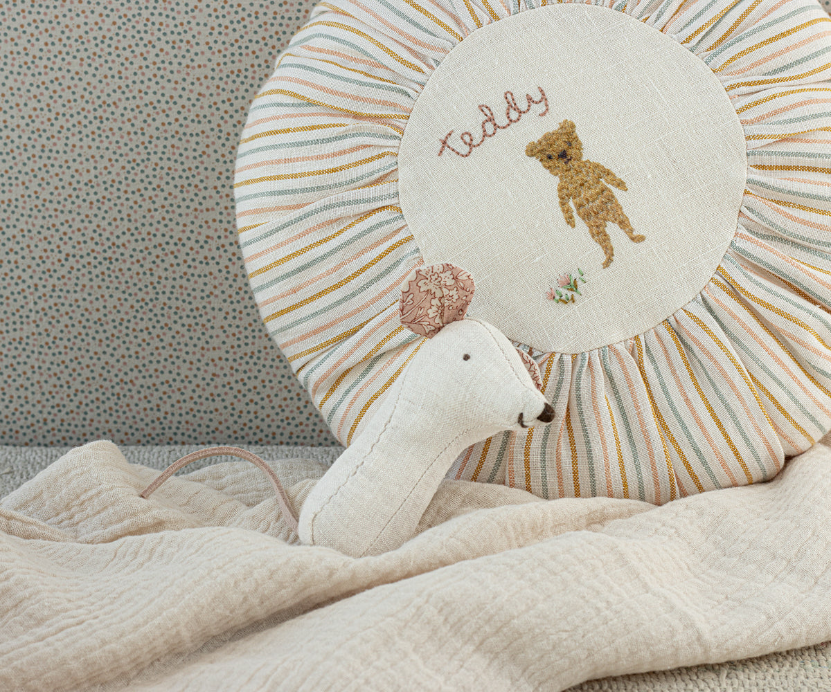 Maileg Lullaby friends, Mouse rattle - Nature