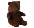Maileg Teddy bear plush, Medium - Dark chocolate