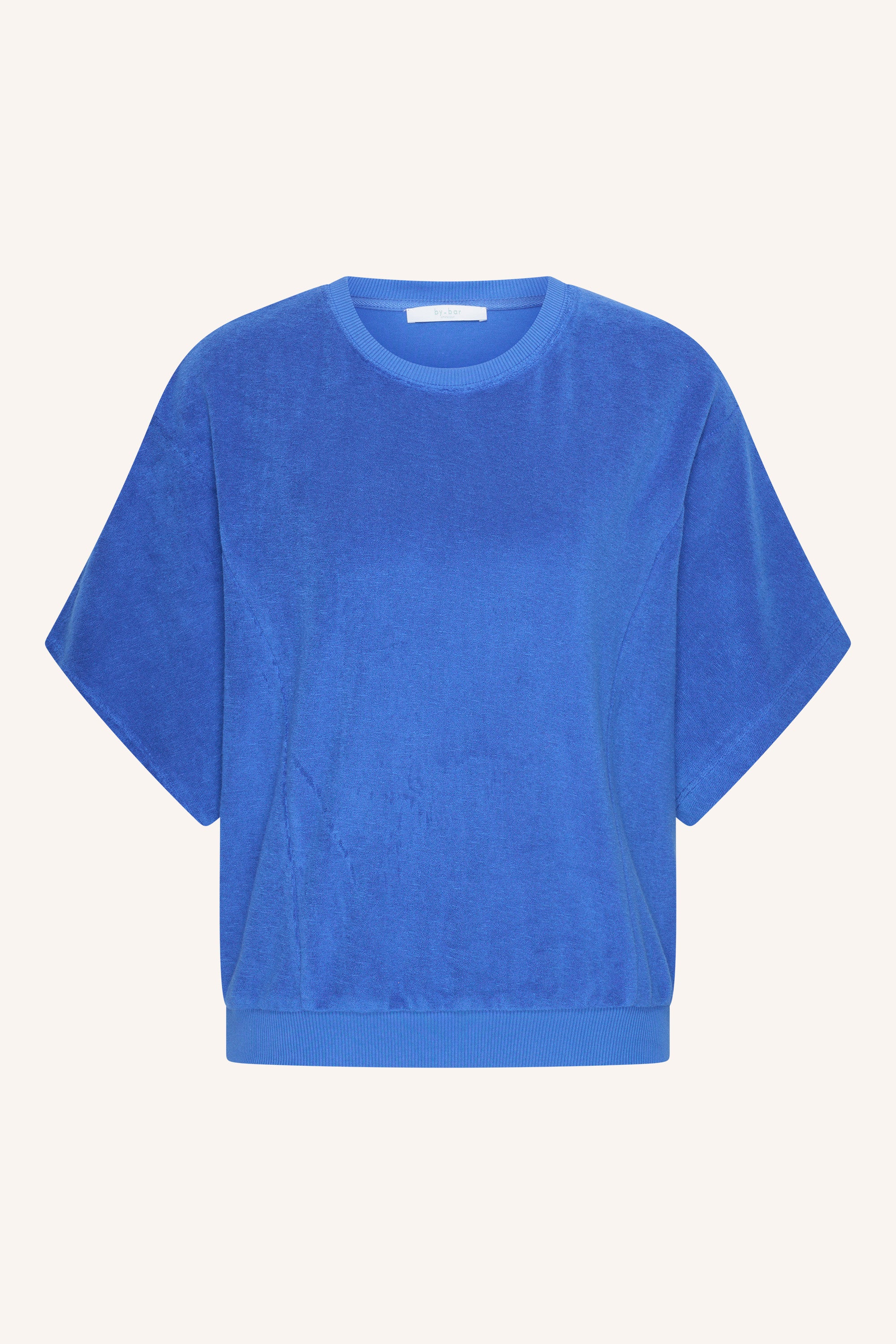 By Bar nuki slub top | azul blue