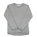 Joha merino wollen shirt light grey melange