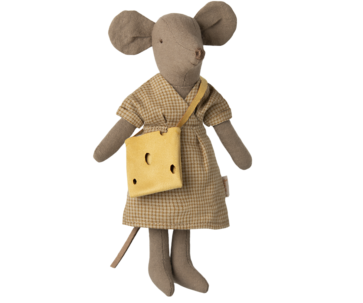 Maileg Mum mouse - Light brown