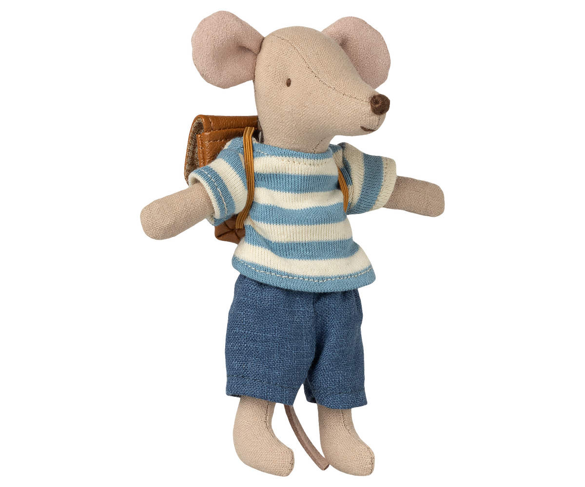 Maileg Tricycle mouse, Big brother - Brown