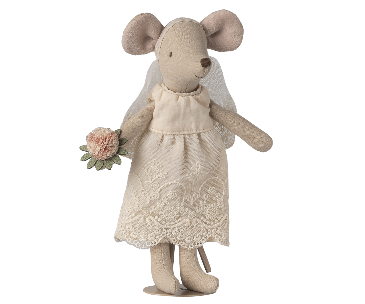Maileg Wedding mice couple in box, Mum and Dad