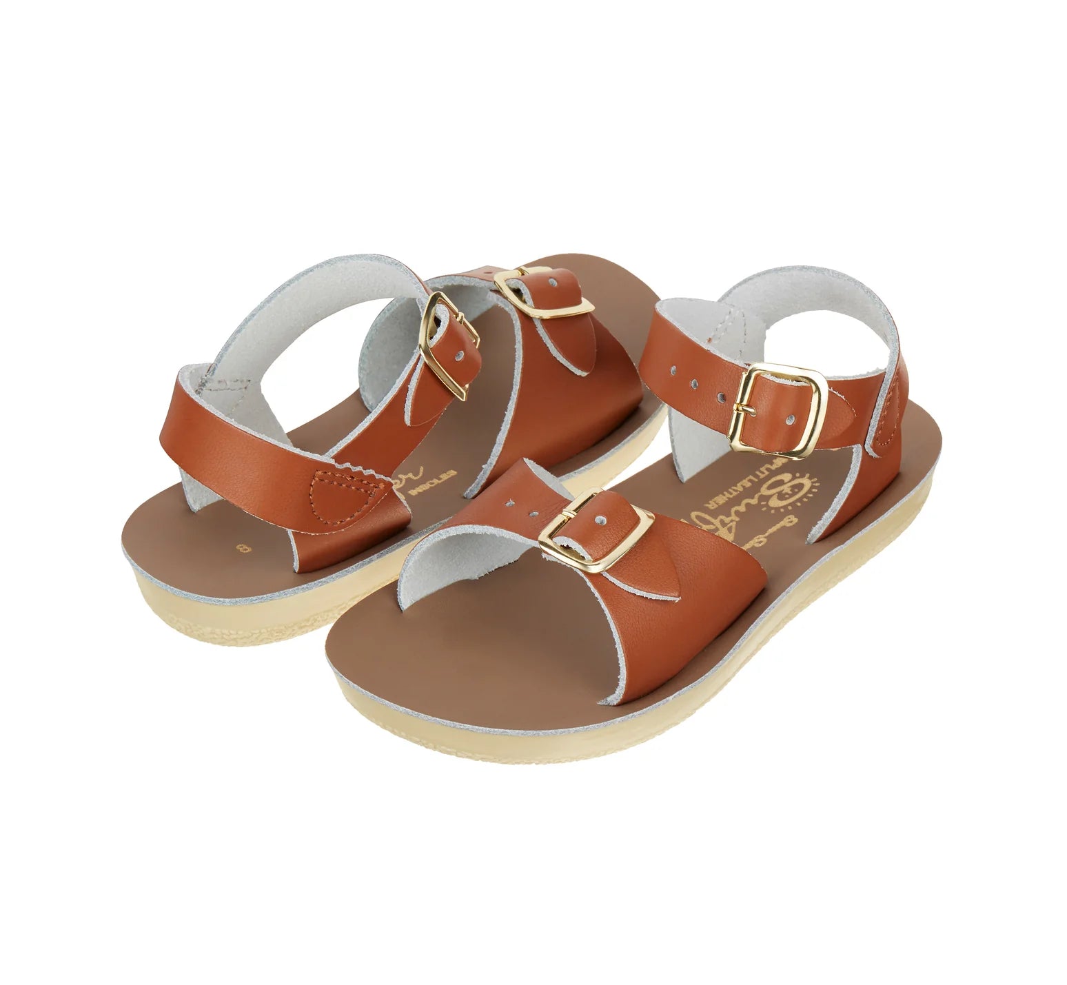Salt Water Sandals Surfer Tan Kids Sandal