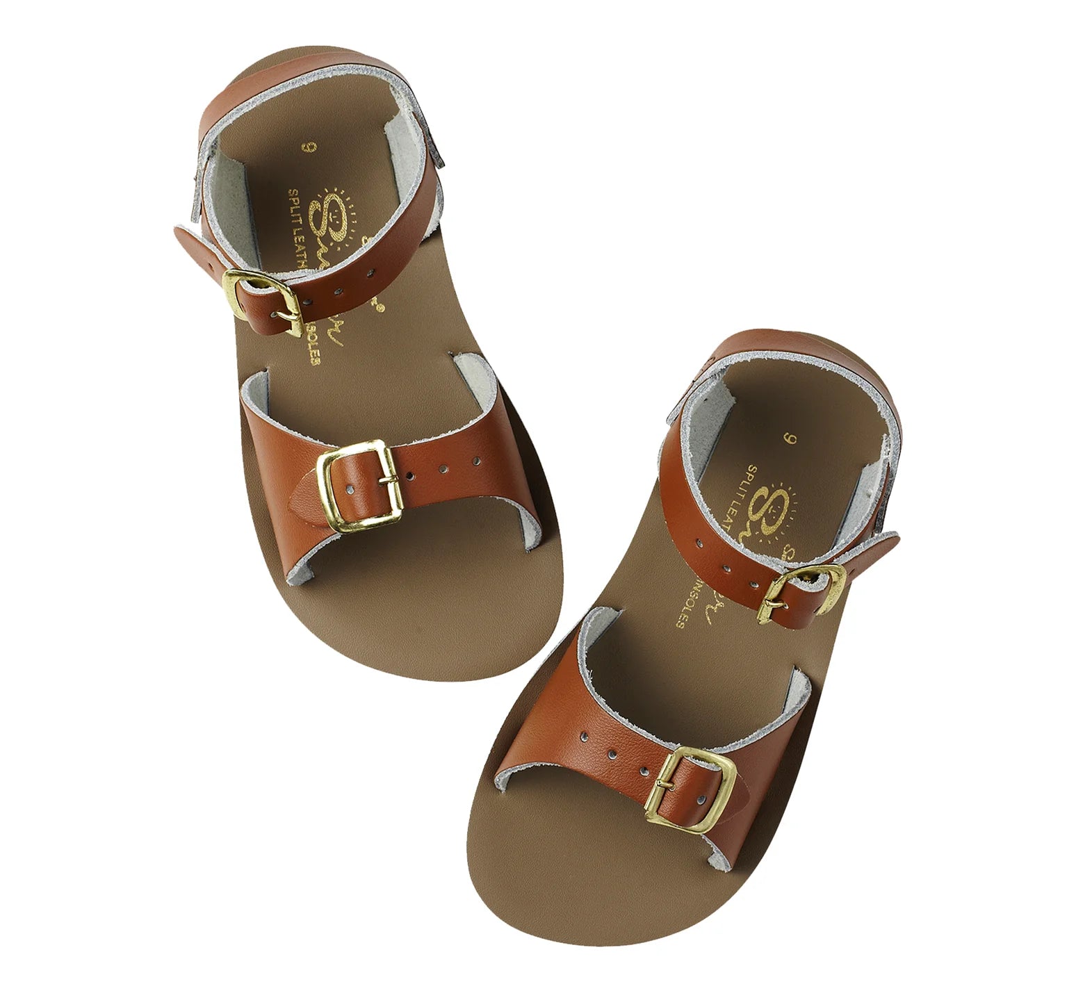 Salt Water Sandals Surfer Tan Kids Sandal