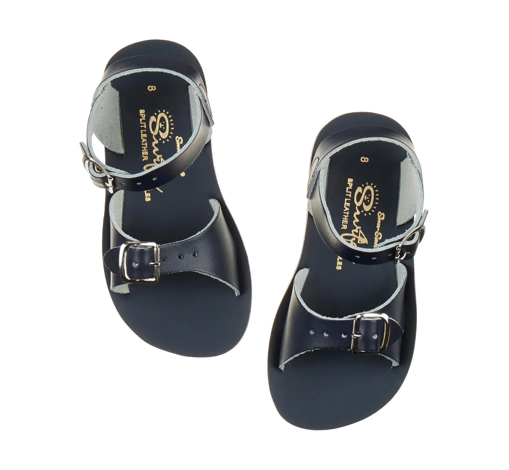 Salt Water Sandals Surfer Navy Kids Sandal