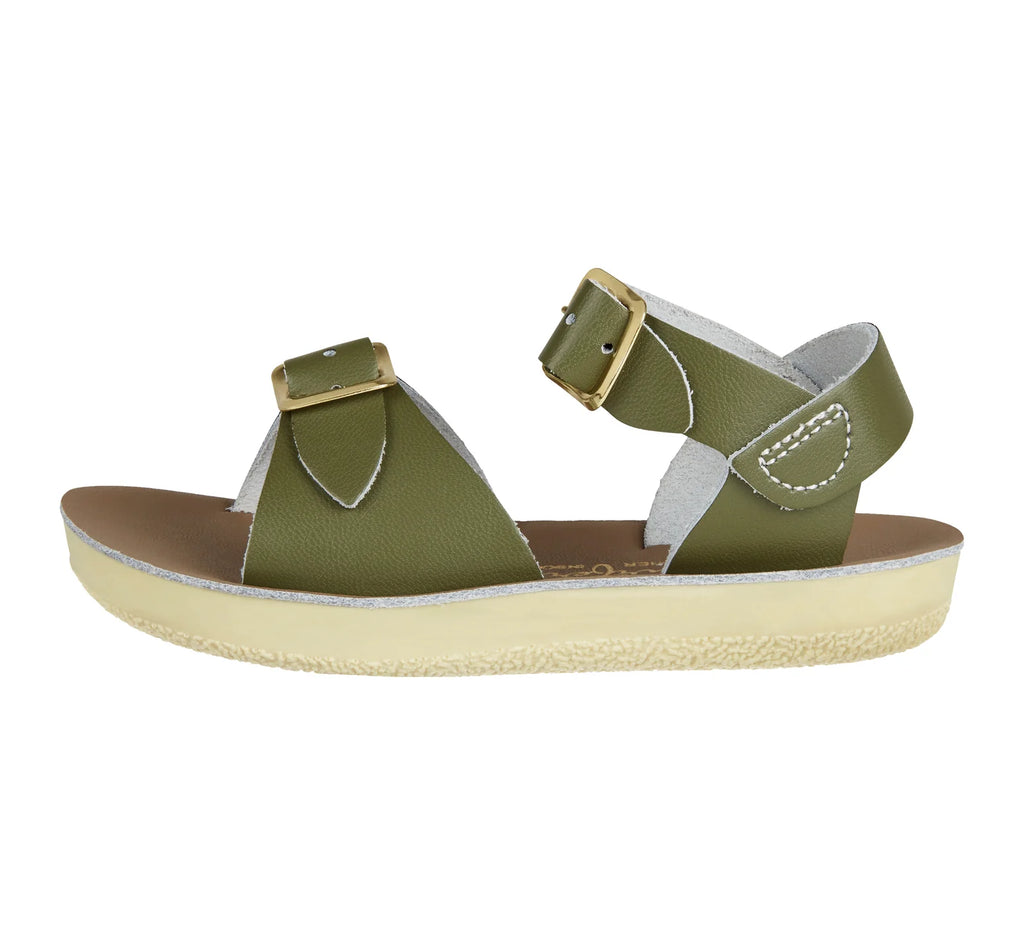 Salt Water Sandals Surfer Olive Kids Sandal