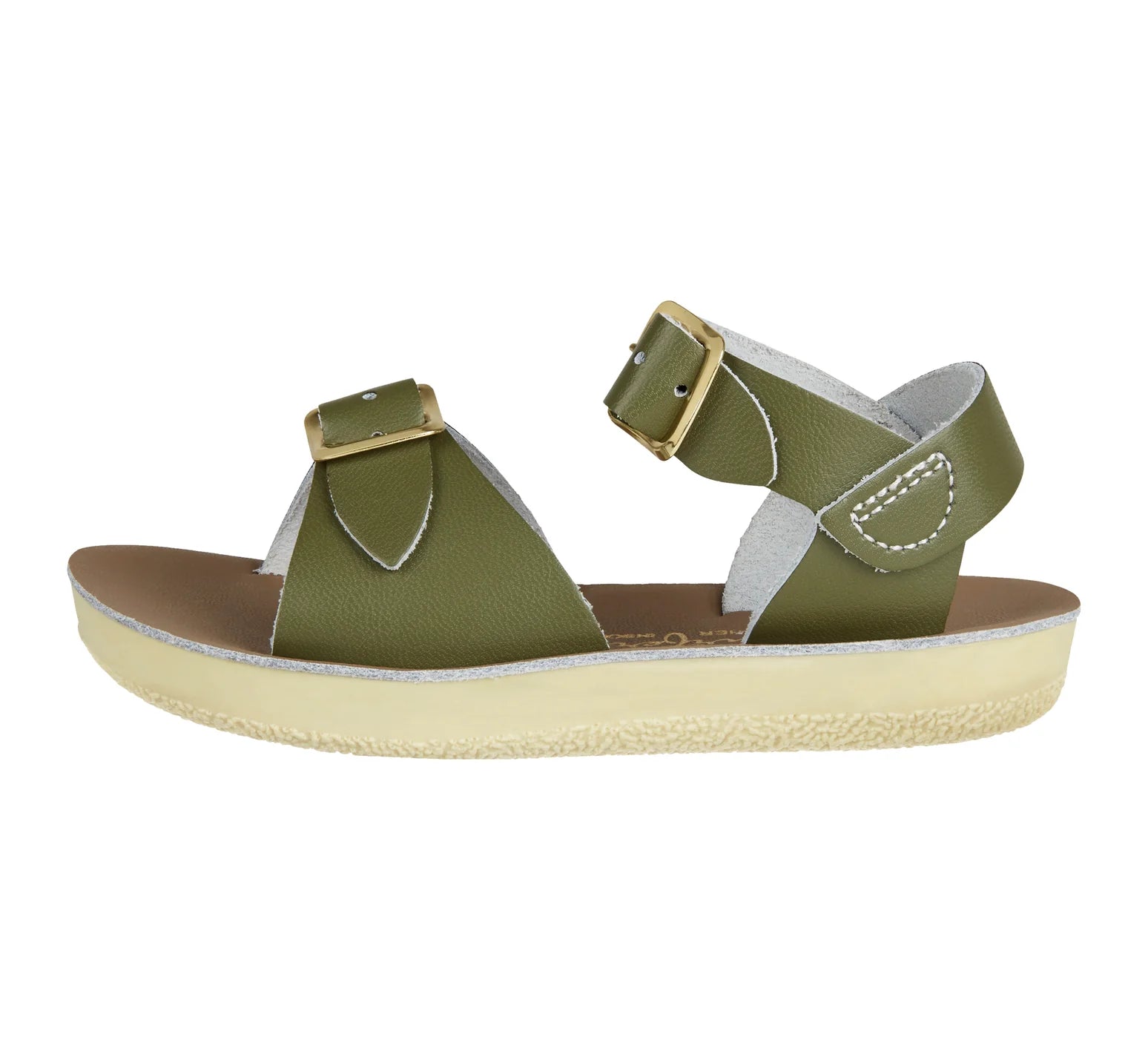 Salt Water Sandals Surfer Olive Kids Sandal
