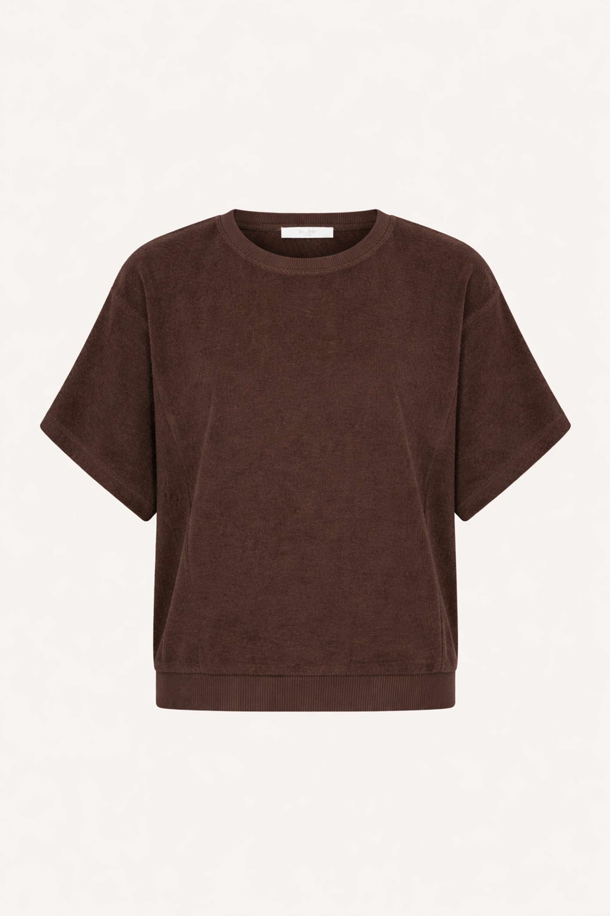 By Bar nuki slub top coffee bean