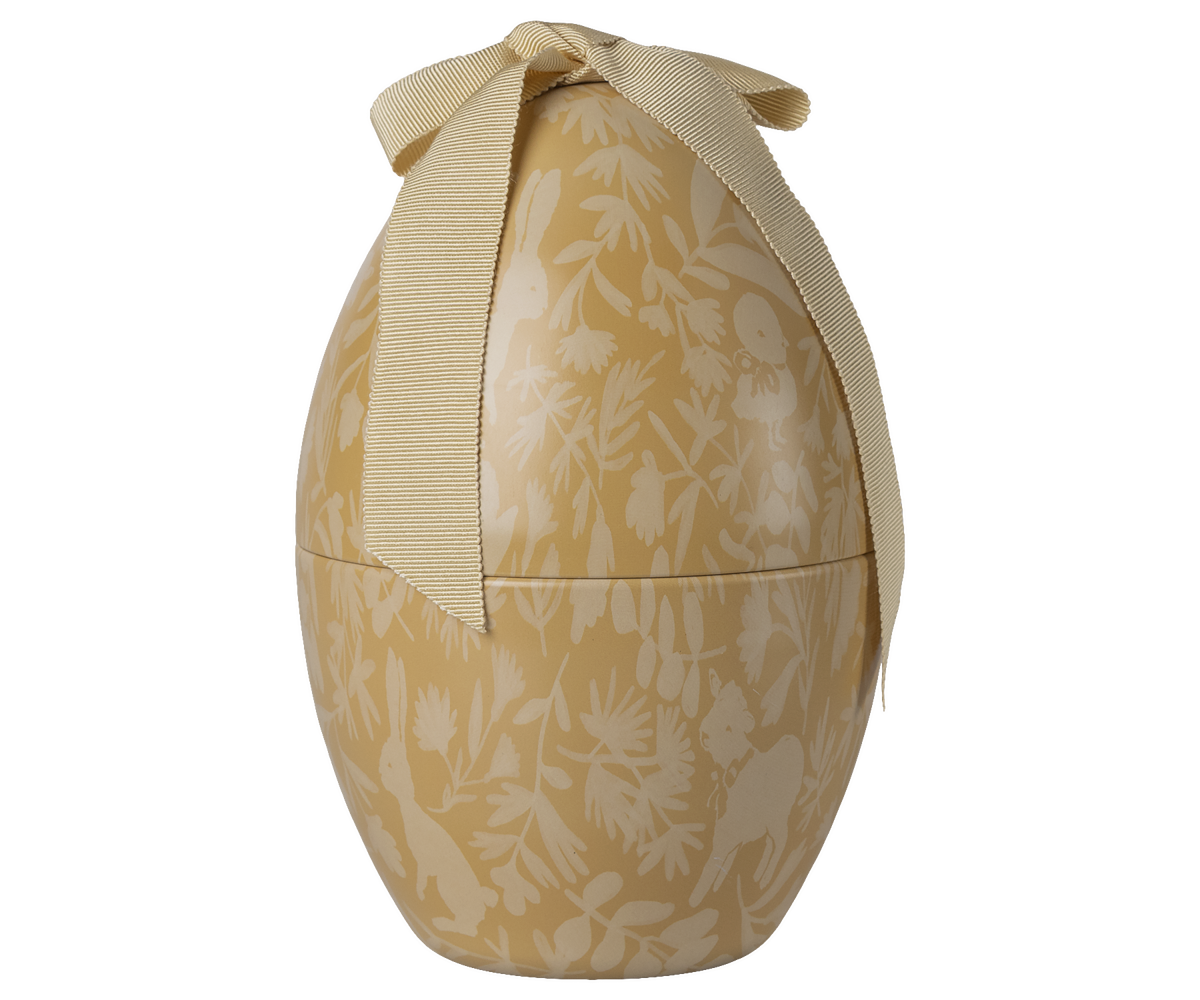 Maileg Easter egg, Medium - Cream yellow