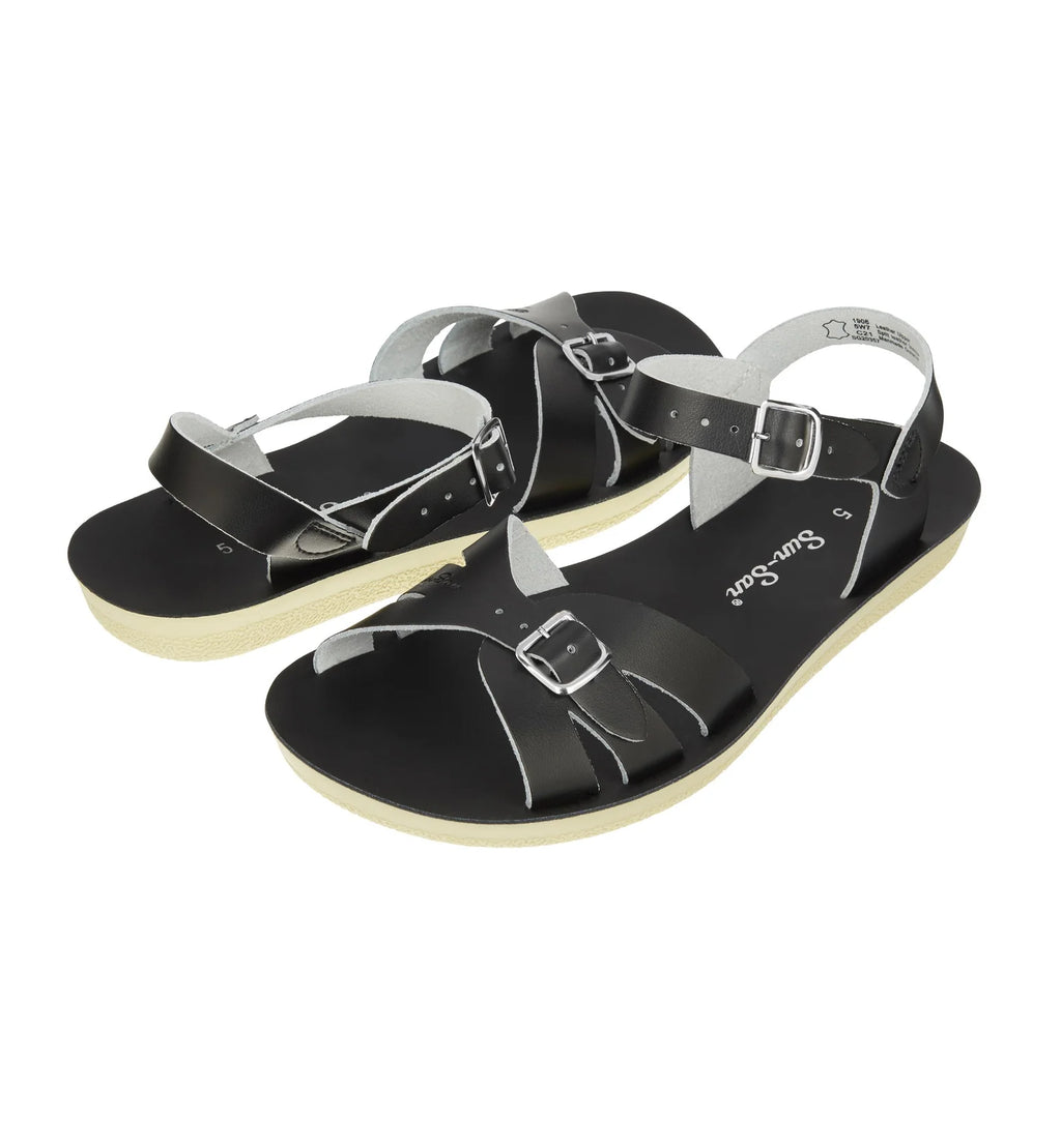Salt Water Sandals Boardwalk Black Womens Sandal