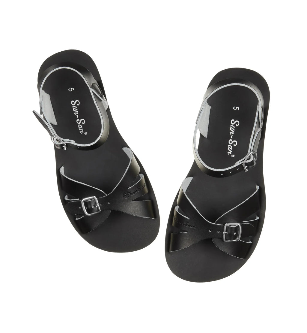 Salt Water Sandals Boardwalk Black Womens Sandal