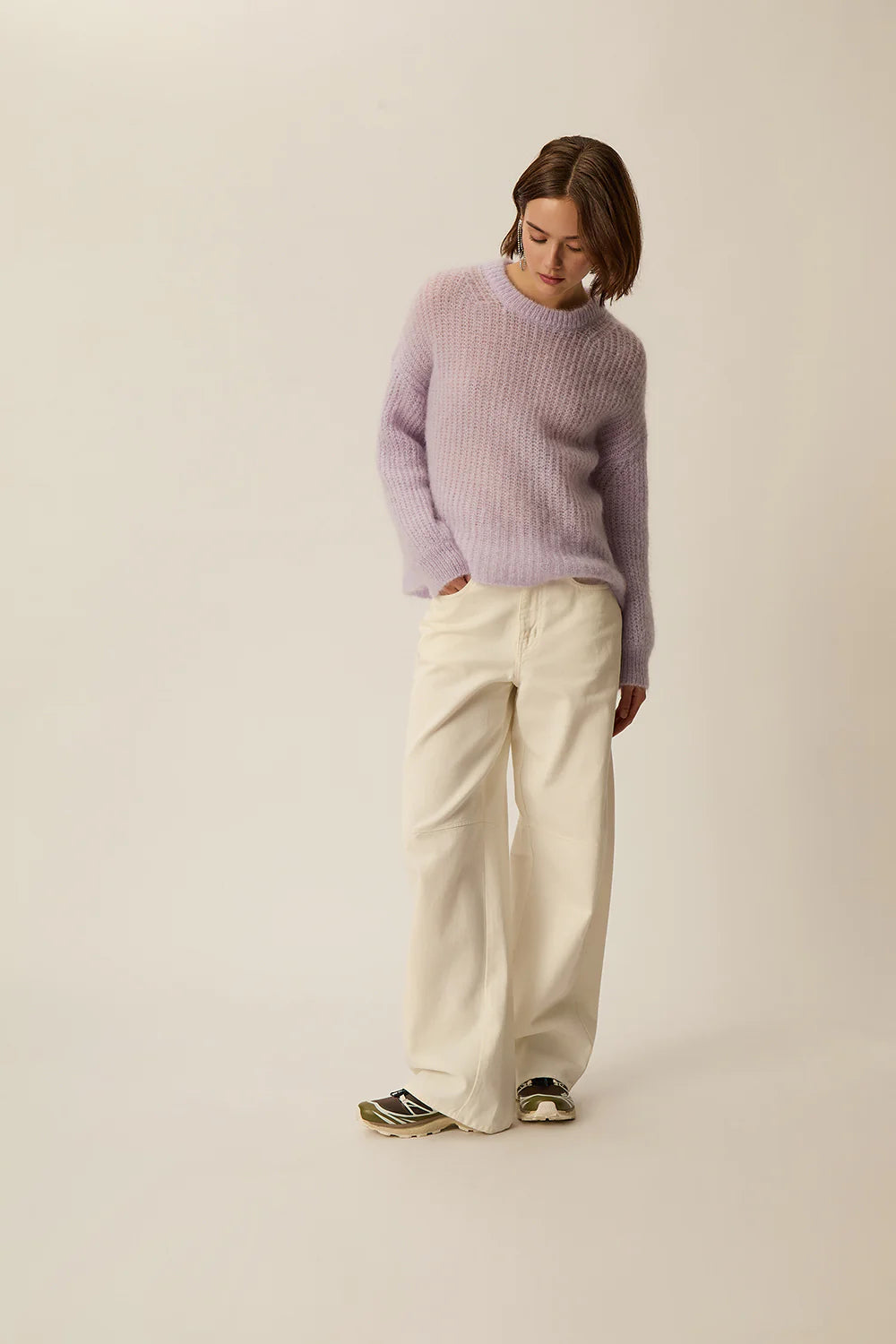 Des Petits Hauts Jumper Burma Lavande