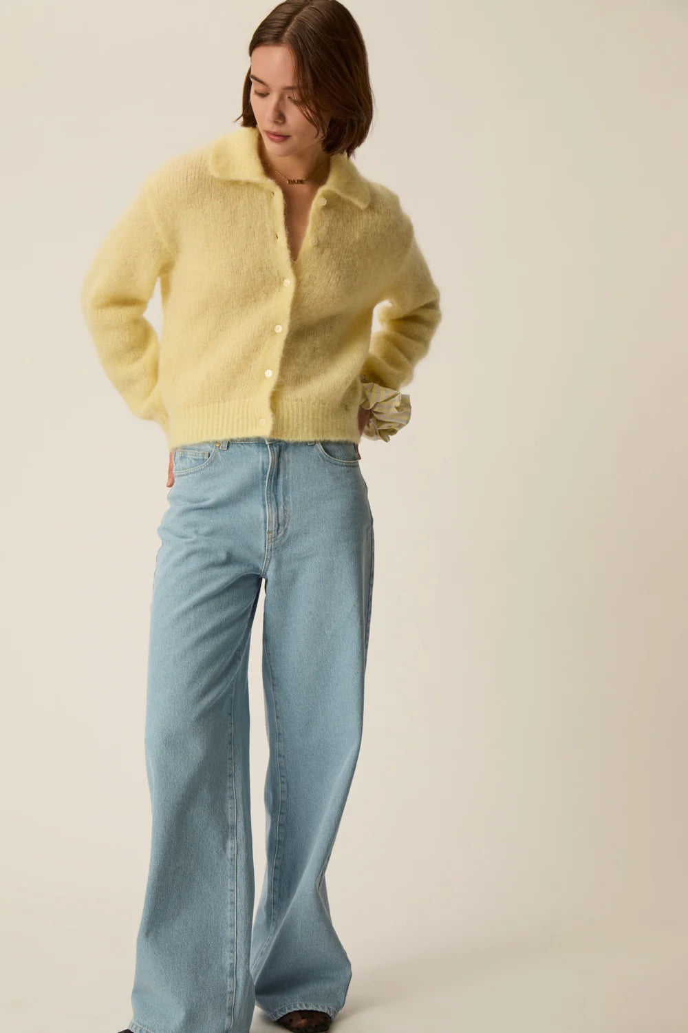 Des Petits Hauts Cardigan Alpolo Beurre