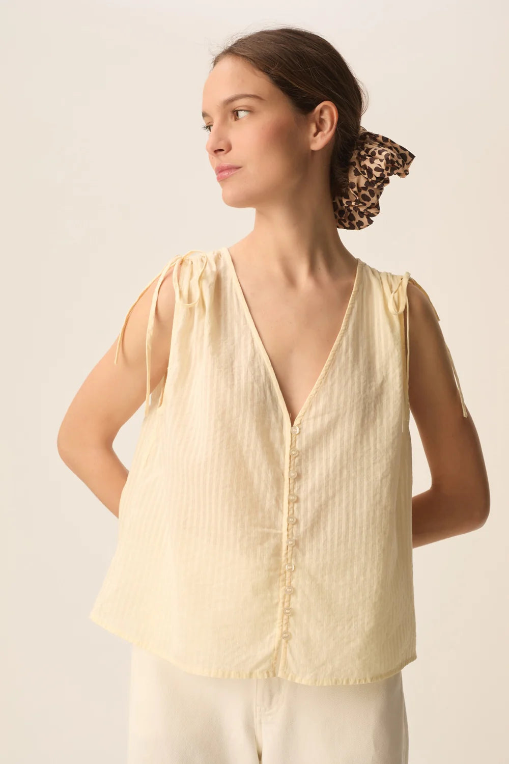 Des Petits Hauts Top Santas Shell