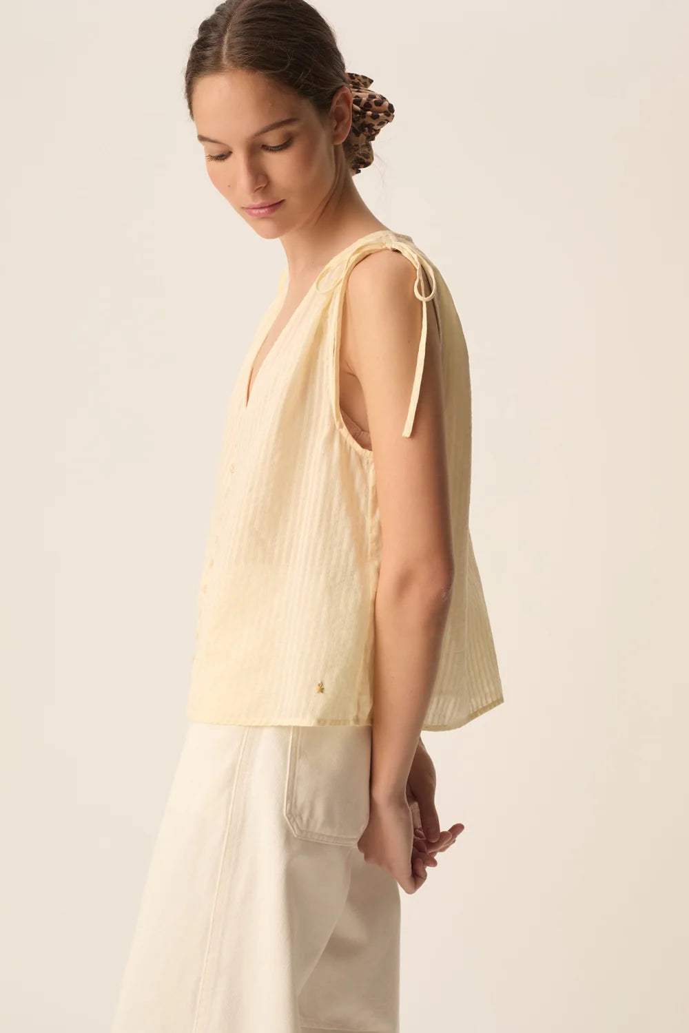 Des Petits Hauts Top Santas Shell