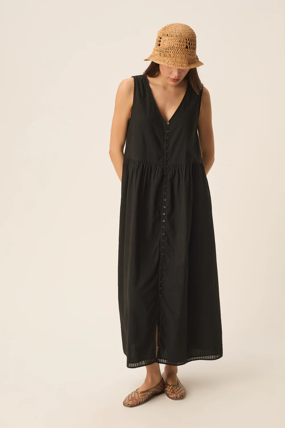 Des Petits Hauts Robe Santana Noir