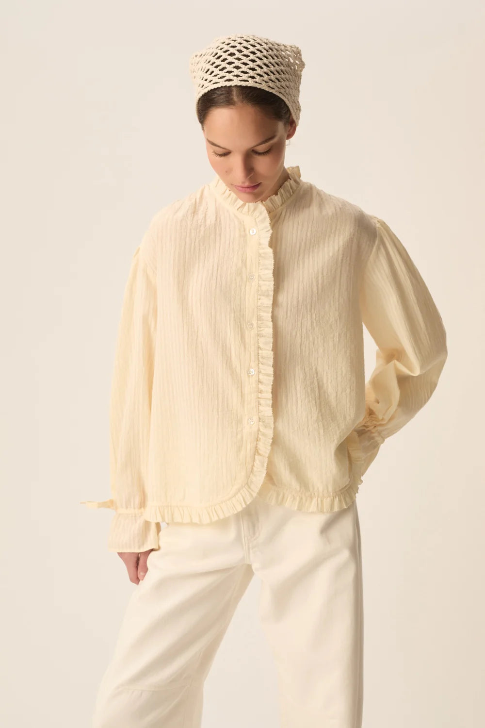 Des Petits Hauts Blouse Toluca Shell
