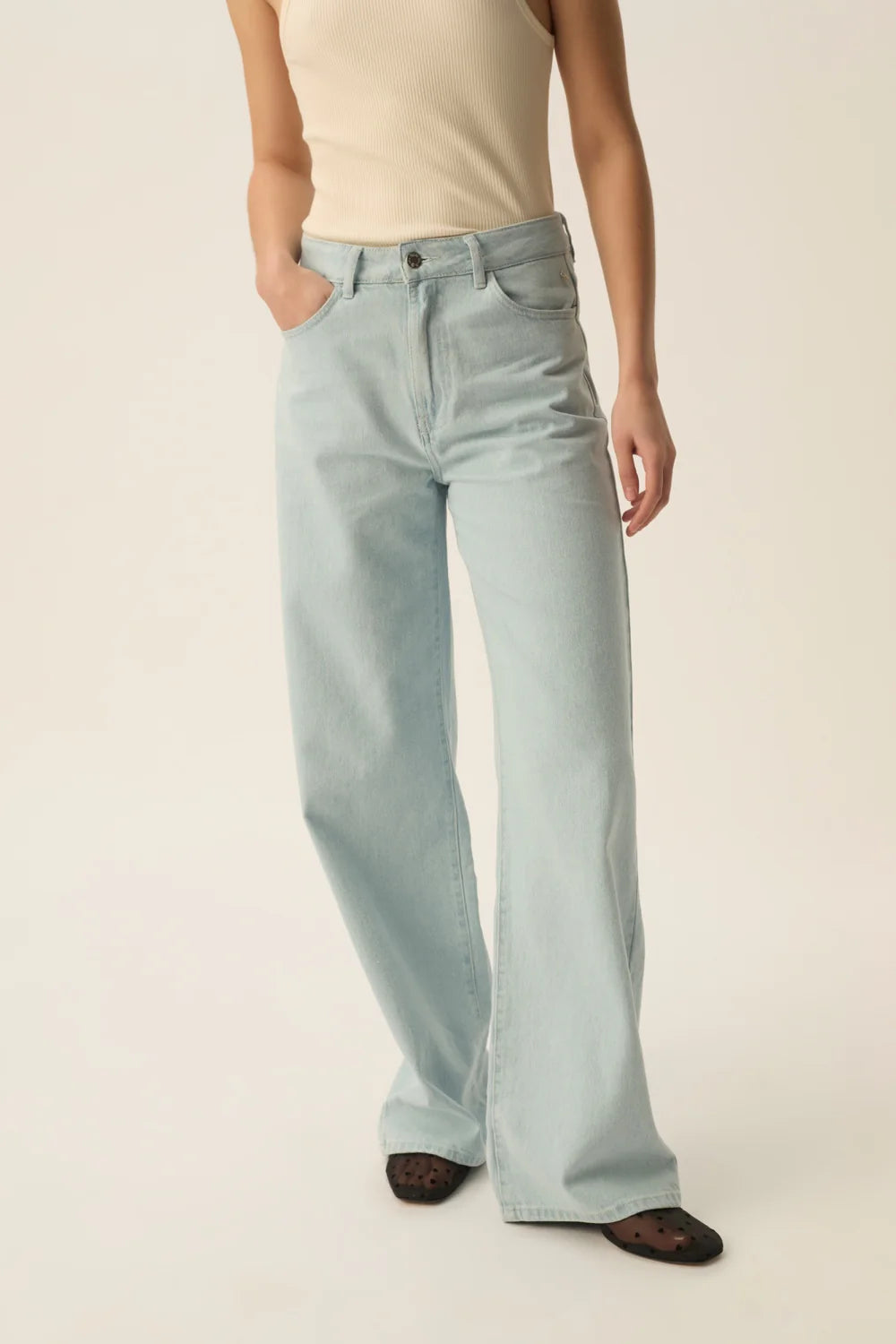 Des Petits Hauts LOUELA Jean ICE BLUE