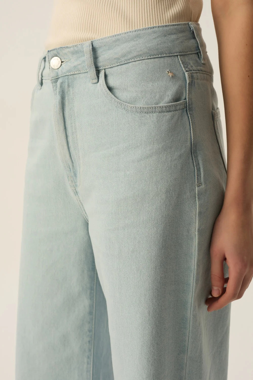 Des Petits Hauts LOUELA Jean ICE BLUE