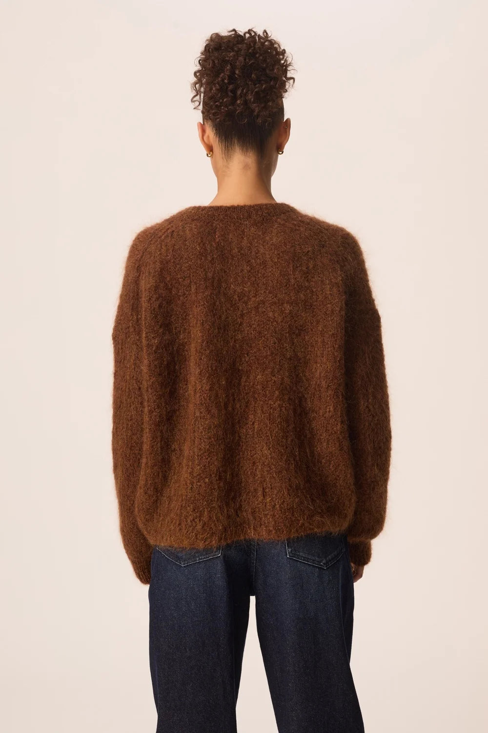Des Petits Hauts ALMA Cardigan COGNAC CHINE
