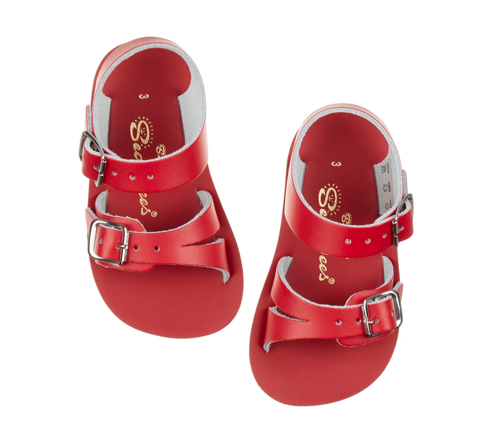 Salt Water Sandals Seawee Red Kids Sandal